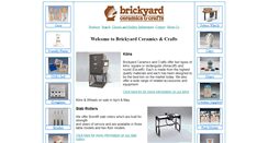 Desktop Screenshot of brickyardceramicsandcrafts.com